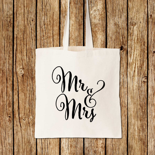 Mr & Mrs - Tote Bags - Love my Goodies