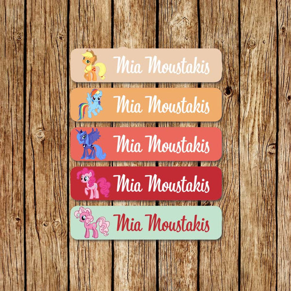 My Lil Pony 2 - Large Name Labels - Love my Goodies