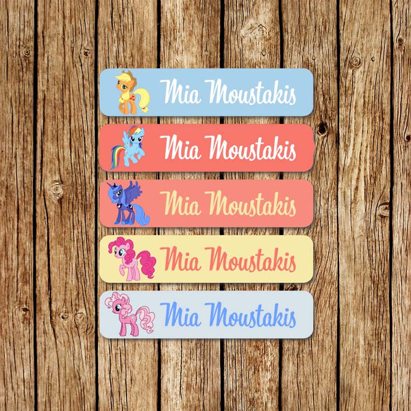 My Lil Pony 2 - Large Name Labels - Love my Goodies