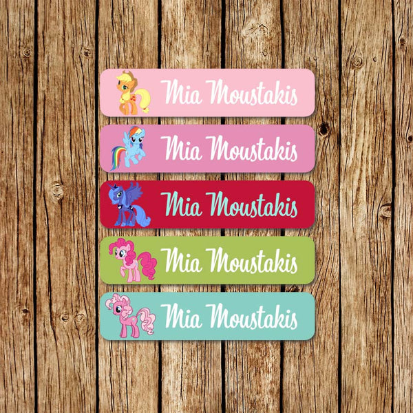 My Lil Pony 2 - Large Name Labels - Love my Goodies