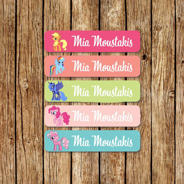 My Lil Pony 2 - Large Name Labels - Love my Goodies