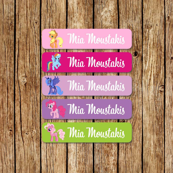 My Lil Pony 2 - Large Name Labels - Love my Goodies