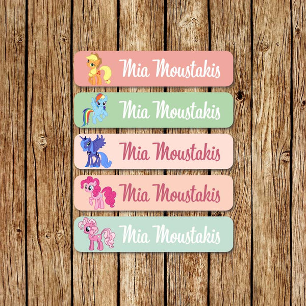 My Lil Pony 2 - Large Name Labels - Love my Goodies
