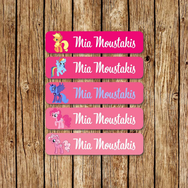 My Lil Pony 2 - Large Name Labels - Love my Goodies