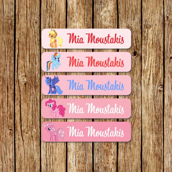 My Lil Pony 2 - Large Name Labels - Love my Goodies