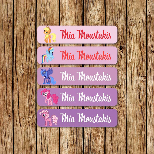 My Lil Pony 2 - Large Name Labels - Love my Goodies