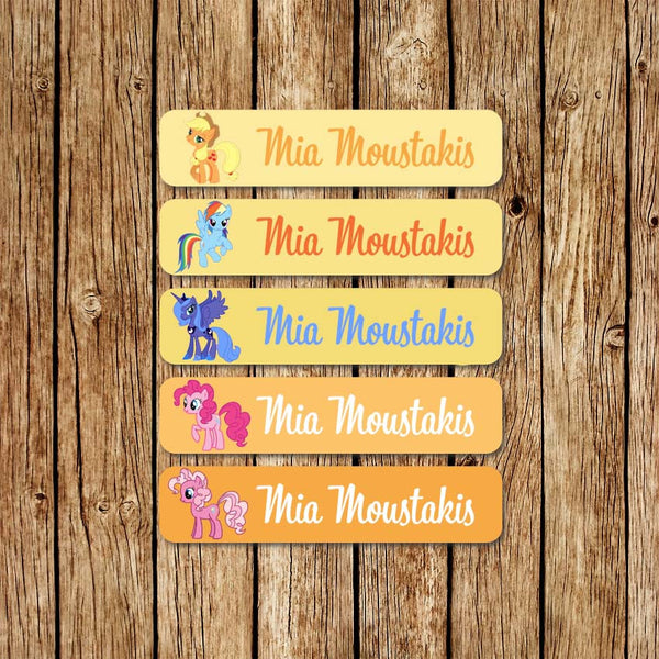 My Lil Pony 2 - Large Name Labels - Love my Goodies