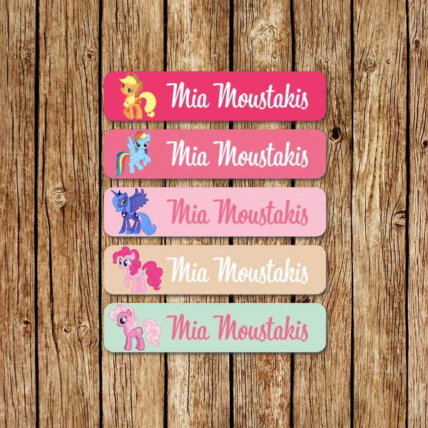 My Lil Pony 2 - Large Name Labels - Love my Goodies