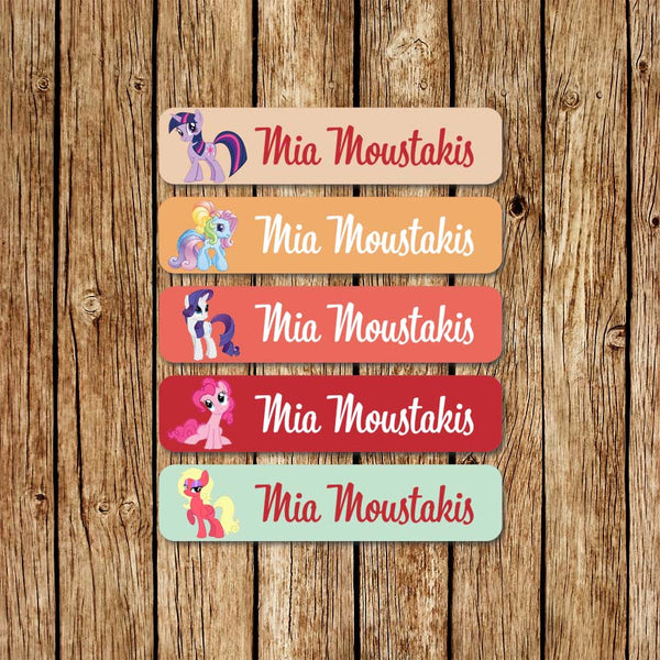 My Lil Pony 1 - Large Name Labels - Love my Goodies