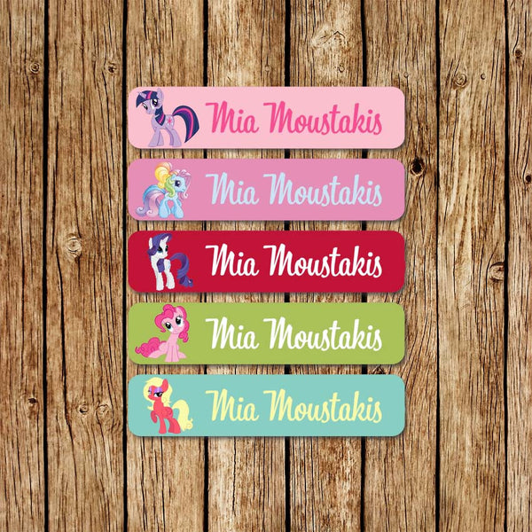 My Lil Pony 1 - Large Name Labels - Love my Goodies