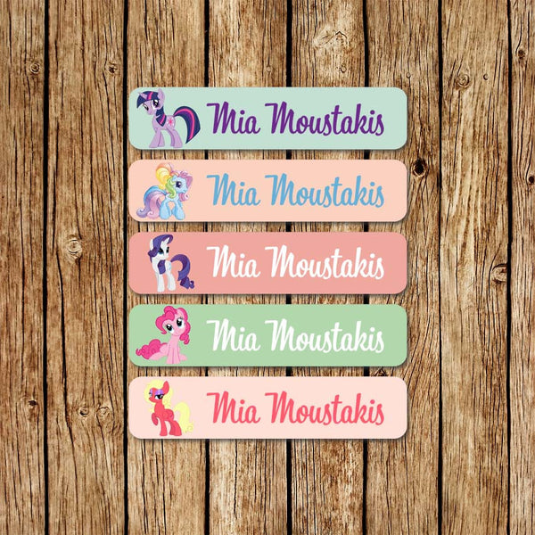 My Lil Pony 1 - Large Name Labels - Love my Goodies