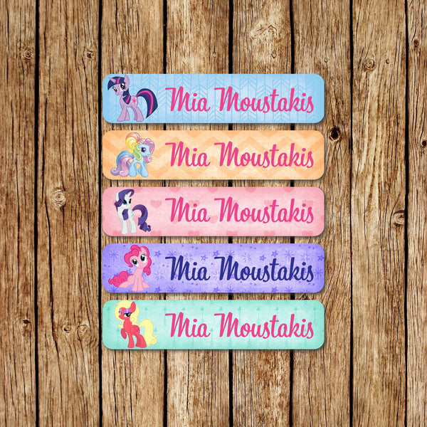 My Lil Pony 1 - Large Name Labels - Love my Goodies