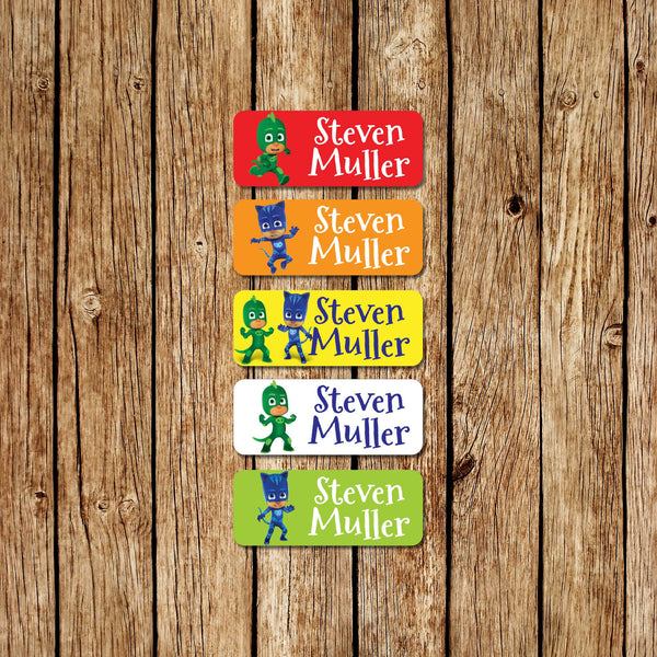 PJMasks -Small Name Labels - Love my Goodies