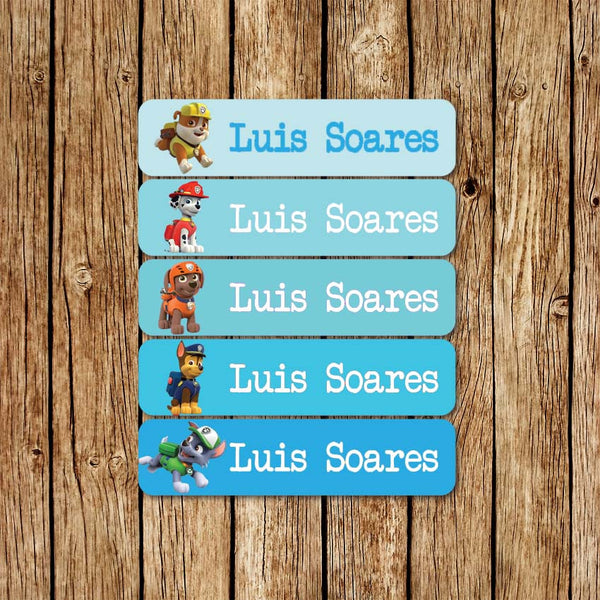 PawPatrol - Large Name Labels - Love my Goodies