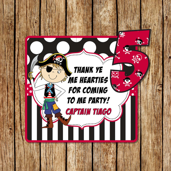 Pirate Party Pack Stickers - Love my Goodies
