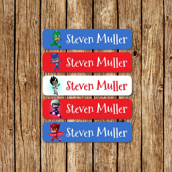 PjMasks - Large Name Labels - Love my Goodies
