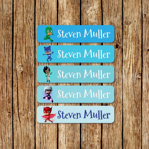 PjMasks - Large Name Labels - Love my Goodies