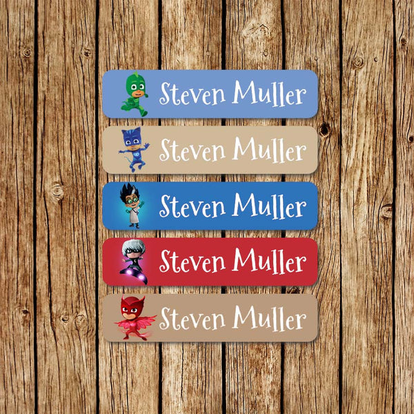 PjMasks - Large Name Labels - Love my Goodies