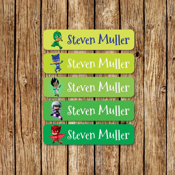PjMasks - Large Name Labels - Love my Goodies