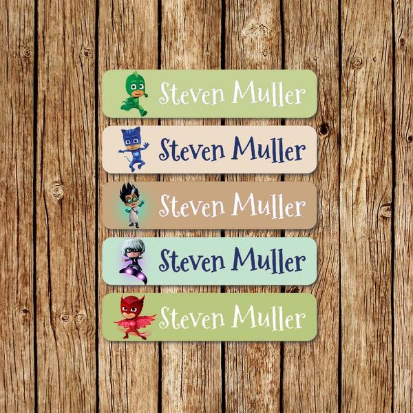 PjMasks - Large Name Labels - Love my Goodies
