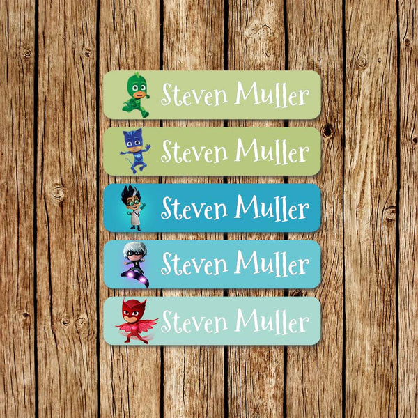 PjMasks - Large Name Labels - Love my Goodies