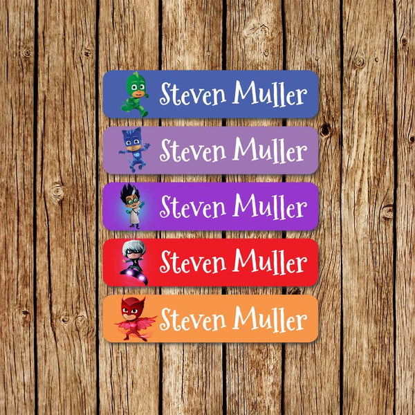 PjMasks - Large Name Labels - Love my Goodies