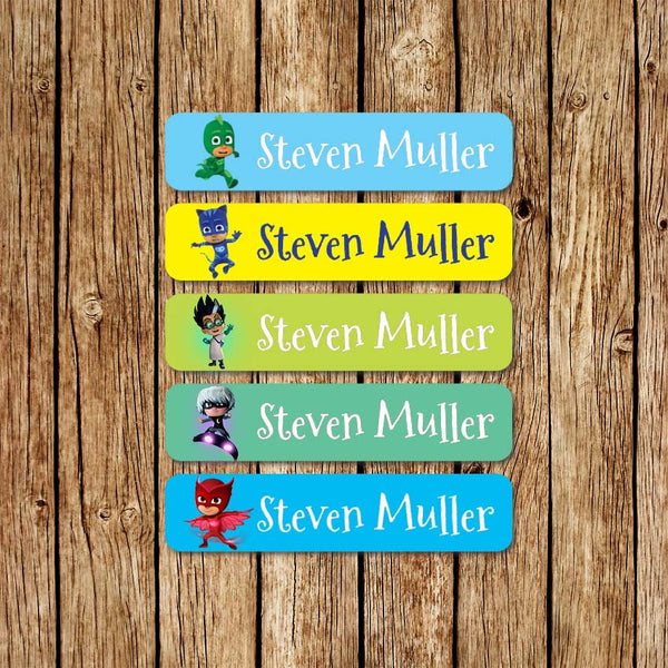 PjMasks - Large Name Labels - Love my Goodies