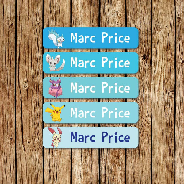 Pokemon 2 - Large Name Labels - Love my Goodies
