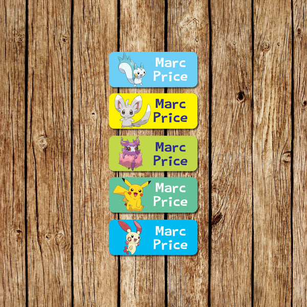 Pokemon 2 - Small Name Labels - Love my Goodies