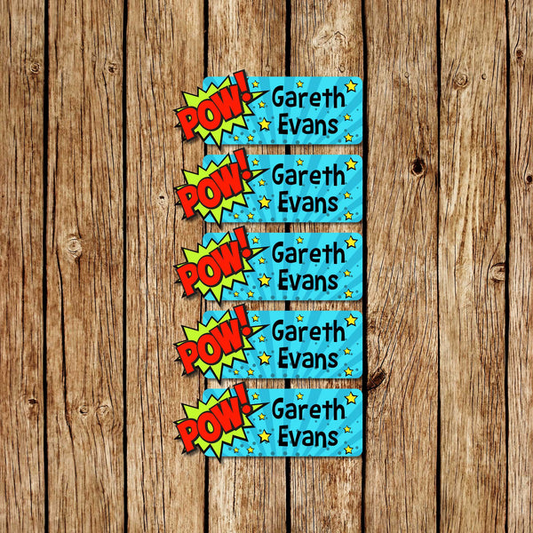 Pow! - Small Name Labels - Love my Goodies