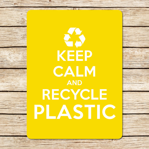 Recycle Plastic -Bin Label - Love my Goodies