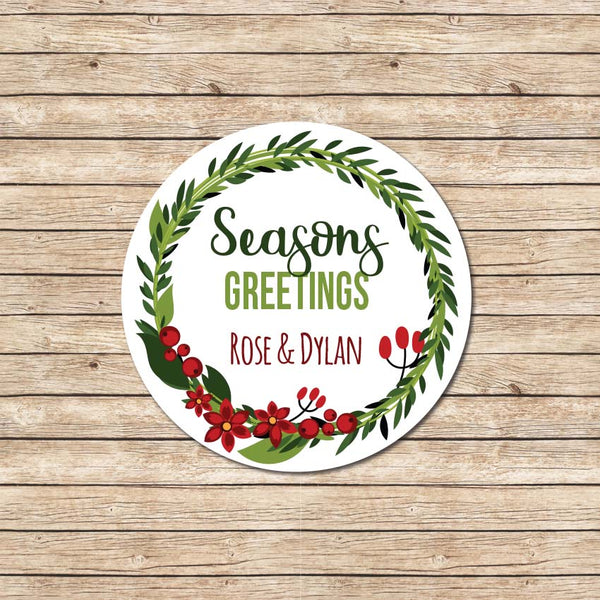 Seasons Greetings Wreath