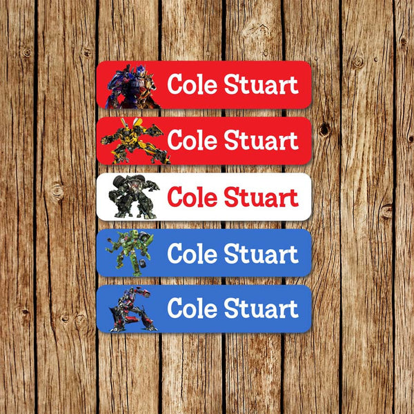 Transformers - Large Name Labels - Love my Goodies