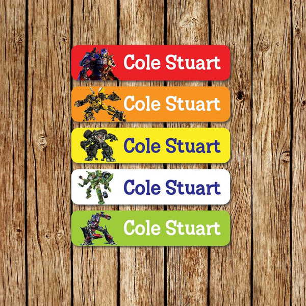 Transformers - Large Name Labels - Love my Goodies