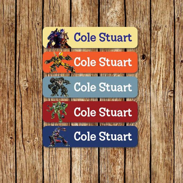 Transformers - Large Name Labels - Love my Goodies