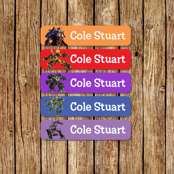 Transformers - Large Name Labels - Love my Goodies