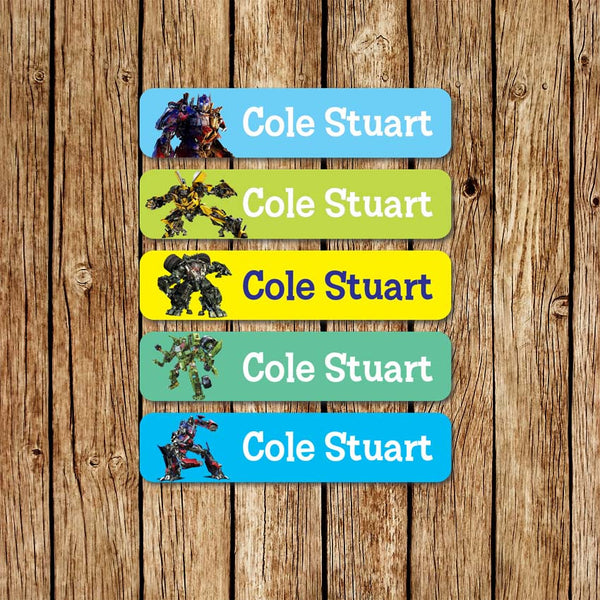 Transformers - Large Name Labels - Love my Goodies