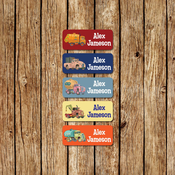 Trucks - Small Name Labels - Love my Goodies