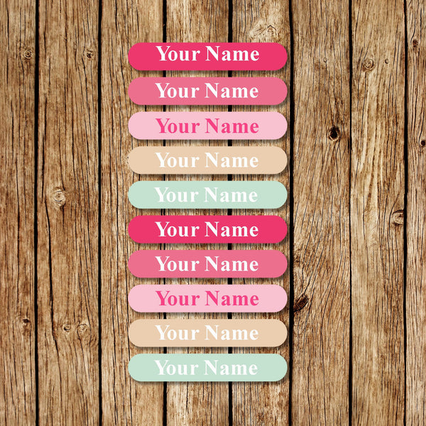 Rounded Pencil Labels - Love my Goodies