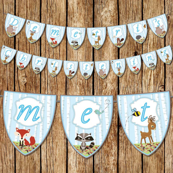 Woodland - Party Bunting - Love my Goodies