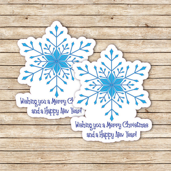 Snowflake Sticker (Shaped) - Love my Goodies